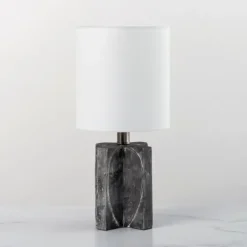 Mod Marbled Gray Table Lamp-Kirkland's Home Clearance