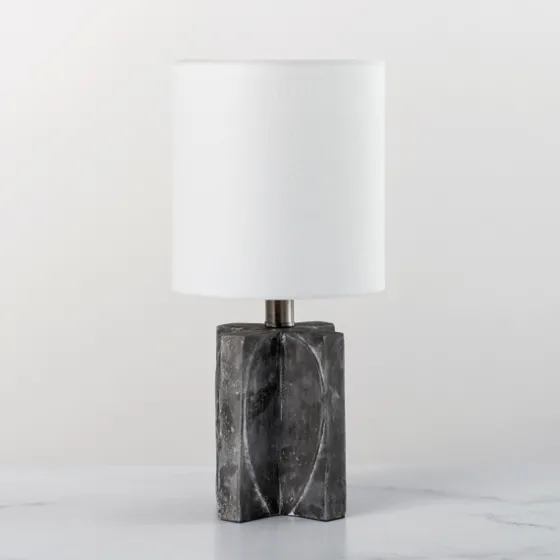 Mod Marbled Gray Table Lamp-Kirkland's Home Clearance