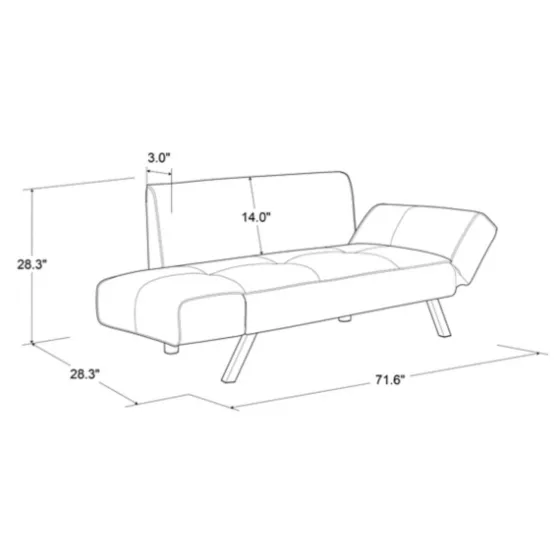 Mod Wing Arm Convertible Sofa-Kirkland's Home Cheap
