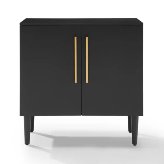 Modern Black And Gold Cabinet-Kirkland's Home Cheap