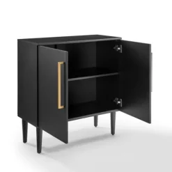 Modern Black And Gold Cabinet-Kirkland's Home Cheap