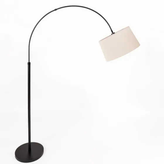 Modern Black Arch Floor Lamp-Kirkland's Home Fashion