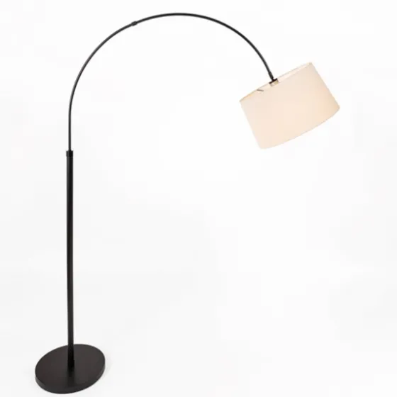 Modern Black Arch Floor Lamp-Kirkland's Home Fashion