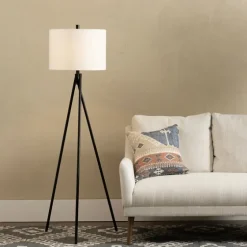 Modern Black Tripod Floor Lamp-Kirkland's Home Best