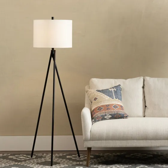 Modern Black Tripod Floor Lamp-Kirkland's Home Best