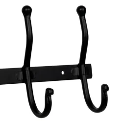 Modern Farmhouse Black Metal Wall Hooks-Kirkland's Home Outlet