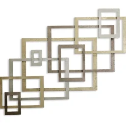 Modern Glossy Squares Wall Sculpture-Kirkland's Home Cheap