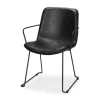 Modern Leather Wire Frame Dining Chair-Kirkland's Home Shop