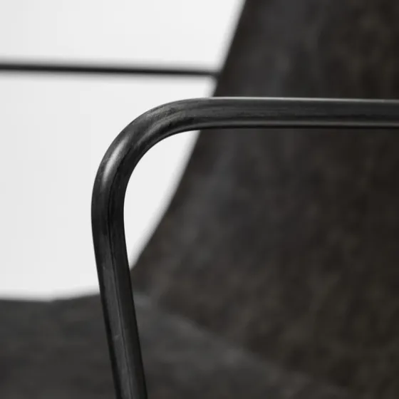 Modern Leather Wire Frame Dining Chair-Kirkland's Home Shop