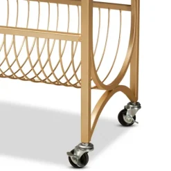 Modern Marble Deco Bar Cart-Kirkland's Home New
