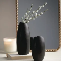 Modern Matte Ceramic Vases, Set Of 2-Kirkland's Home Discount