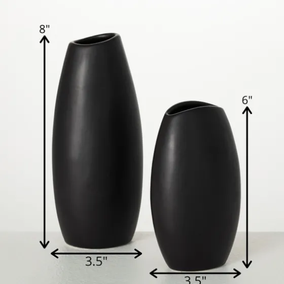 Modern Matte Ceramic Vases, Set Of 2-Kirkland's Home Discount