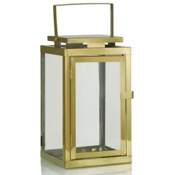 Modern Polished Lanterns, Set Of 2-Kirkland's Home Clearance
