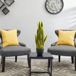 Modern Potted Laurentii Snake Plant-Kirkland's Home Fashion