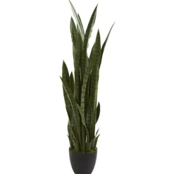 Modern Potted Tri Snake Plant-Kirkland's Home Fashion