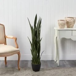 Modern Potted Tri Snake Plant-Kirkland's Home Fashion