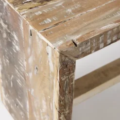 Modern Reclaimed Wood Bench-Kirkland's Home Best Sale