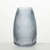 Modern Ribbed Glass Vase-Kirkland's Home Shop