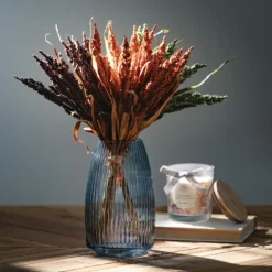 Modern Ribbed Glass Vase-Kirkland's Home Shop