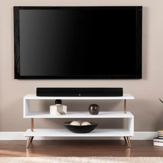 Modern Shape Tv Stand-Kirkland's Home Cheap