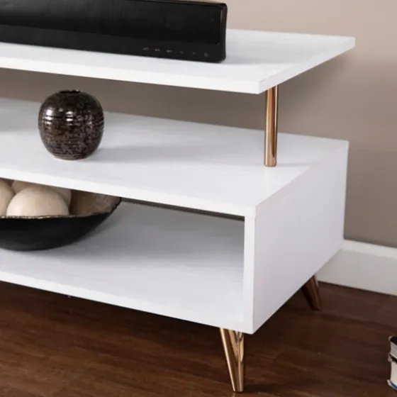 Modern Shape Tv Stand-Kirkland's Home Cheap