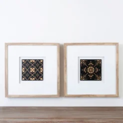 Modern Tile I Shadowbox Framed Art Print-Kirkland's Home New