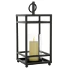 Modern Vintage Iron Framed Lantern, 18 In.-Kirkland's Home Hot