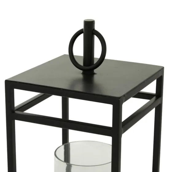 Modern Vintage Iron Framed Lantern, 18 In.-Kirkland's Home Hot