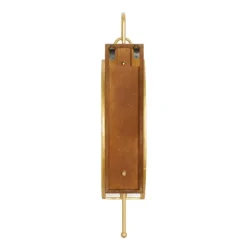 Modern Warm Wood And Gold Sconce-Kirkland's Home Shop