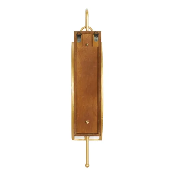 Modern Warm Wood And Gold Sconce-Kirkland's Home Shop