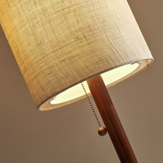 Modern Wood Emma Floor Lamp-Kirkland's Home Fashion
