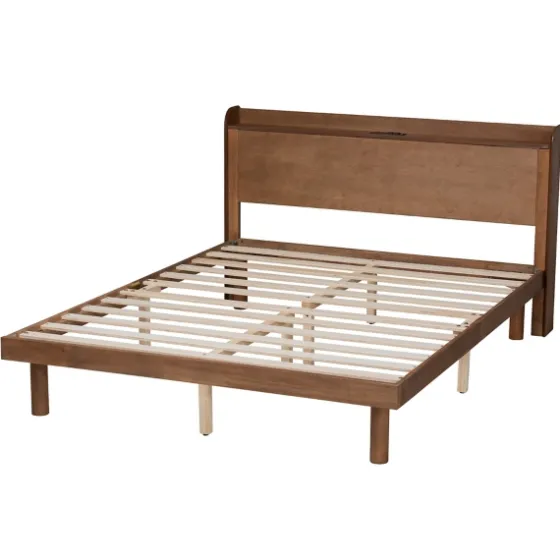 Modern Wood Full Platform Bed-Kirkland's Home New