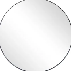 Moira Rounded Thin Frame Mirror, 32 In.-Kirkland's Home Flash Sale