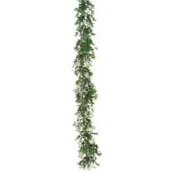 Monochromatic Boxwood Garland, 72 In.-Kirkland's Home Outlet