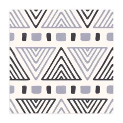 Monochrome Geo Peel And Stick Wall Mural-Kirkland's Home Cheap