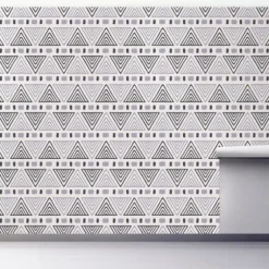 Monochrome Geo Peel And Stick Wall Mural-Kirkland's Home Cheap