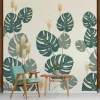 Monstera On Early Dawn Peel And Stick Wall Mural-Kirkland's Home Clearance