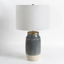 Montgomery Two-Tone Speckled Table Lamp-Kirkland's Home Store