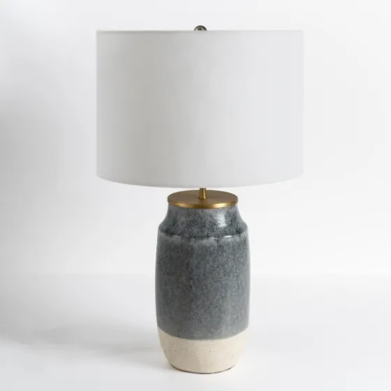 Montgomery Two-Tone Speckled Table Lamp-Kirkland's Home Store