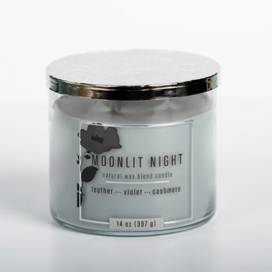 Moonlit Night Triple Wick Jar Candle-Kirkland's Home Sale