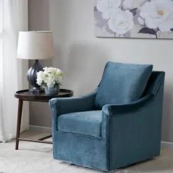 Mora Swivel Accent Chair-Kirkland's Home Best Sale