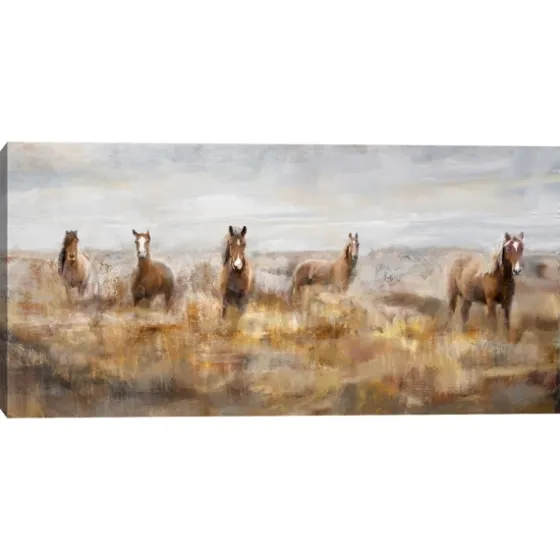Morning Herd Canvas Art Print-Kirkland's Home Store