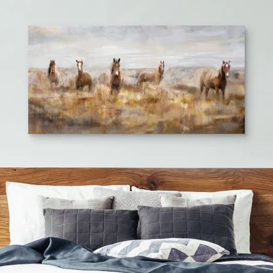 Morning Herd Canvas Art Print-Kirkland's Home Store