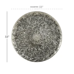 Mosaic Round Metal Wall Plaque-Kirkland's Home Store