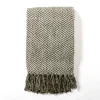 Moss Diamond Chenille Throw-Kirkland's Home Sale