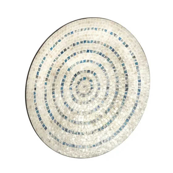 Mother Of Pearl Coastal Gong Wall Decoration-Kirkland's Home Hot