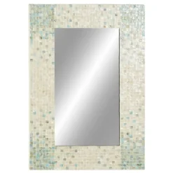 Mother Of Pearl Mosaic Wall Mirror-Kirkland's Home Sale