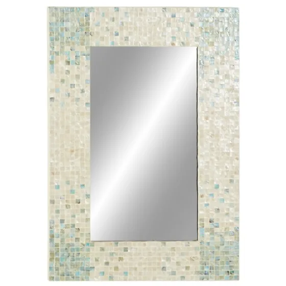 Mother Of Pearl Mosaic Wall Mirror-Kirkland's Home Sale