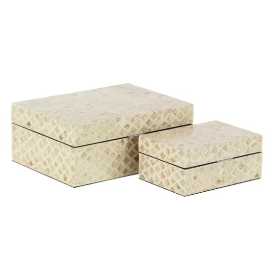 Mother Of Pearl 2-Pc. Box Set-Kirkland's Home Best