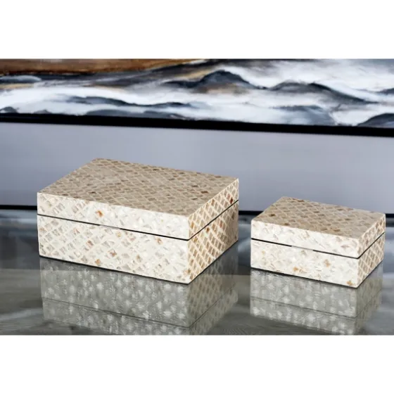 Mother Of Pearl 2-Pc. Box Set-Kirkland's Home Best